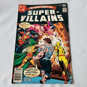 Secret Society of Super-Villains #12 DC Comics 1978‎ Captain Comet Rich Buckler